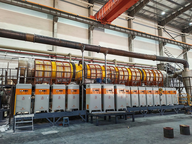 江蘇南通電磁回轉窯