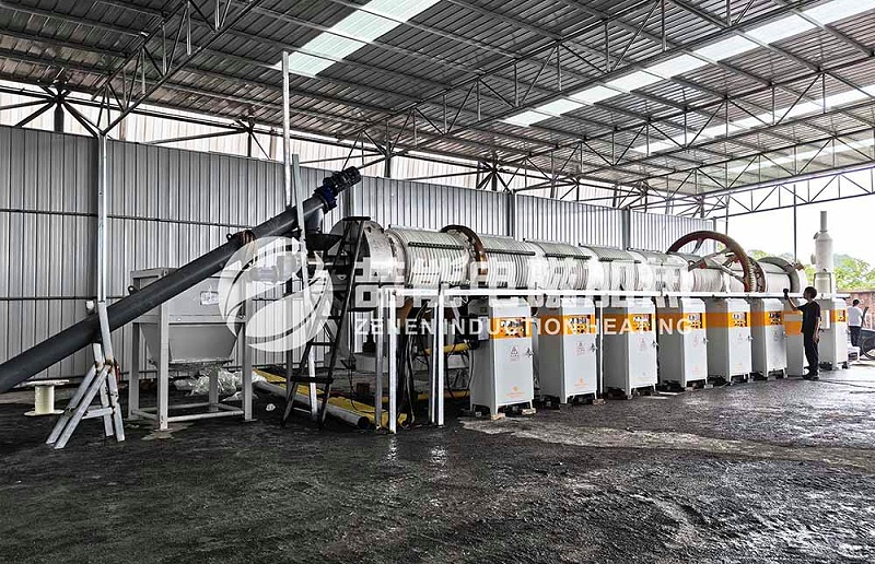 喆能電磁加熱回轉窯 喆能電磁加熱回轉窯